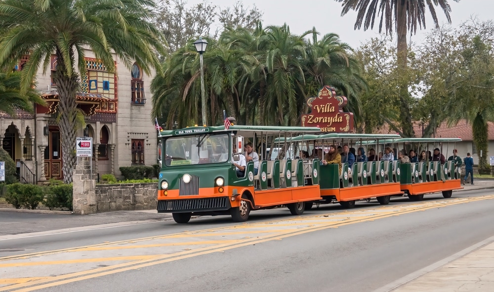 Things to do in St. Augustine, photo of the old town trolley tour