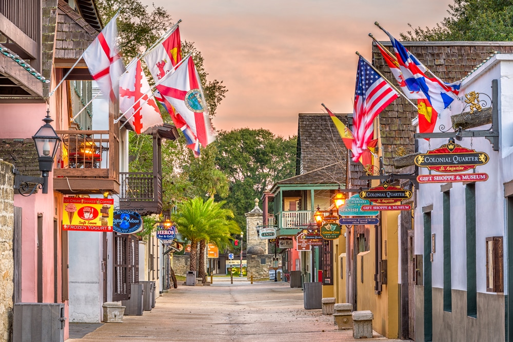 Things to do in St. Augustine, photo of the historic st. George street