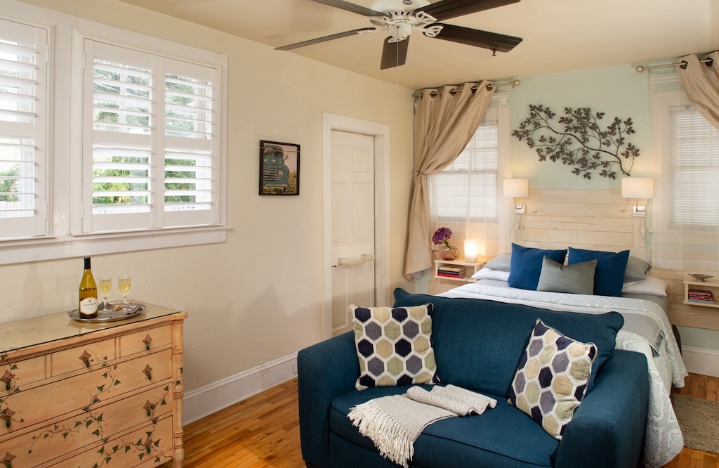 Guest room at our St. Francis Bed and Breakfast