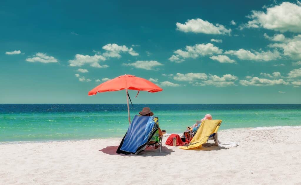 Enjoy a beach day at Vilano Beach, Florida, the next time you're in St. Augustine.